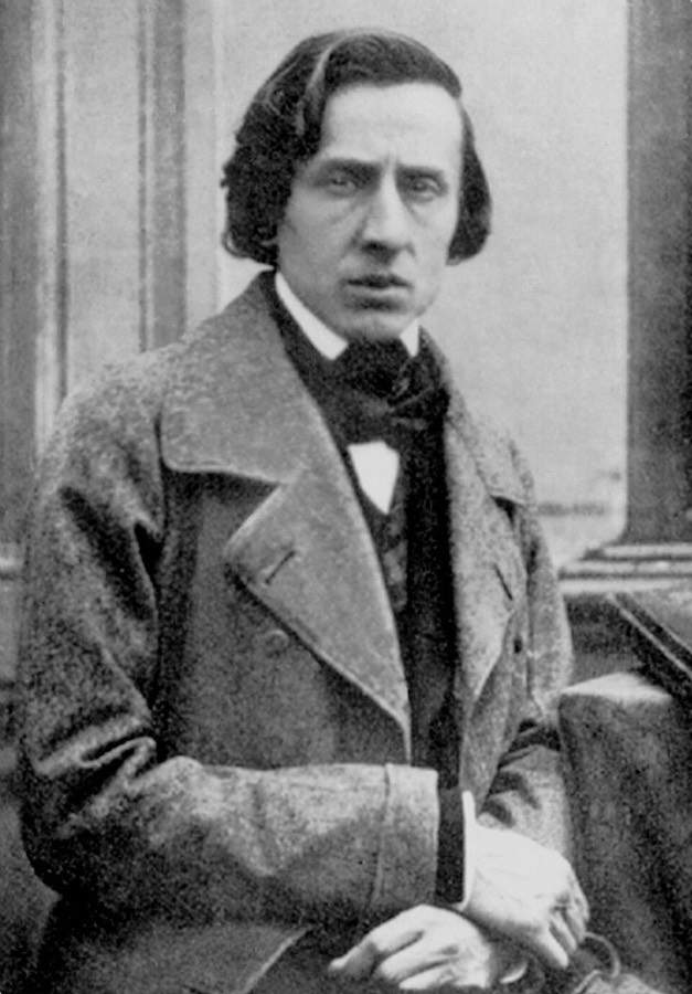 Frédéric Chopin, photographed in 1849